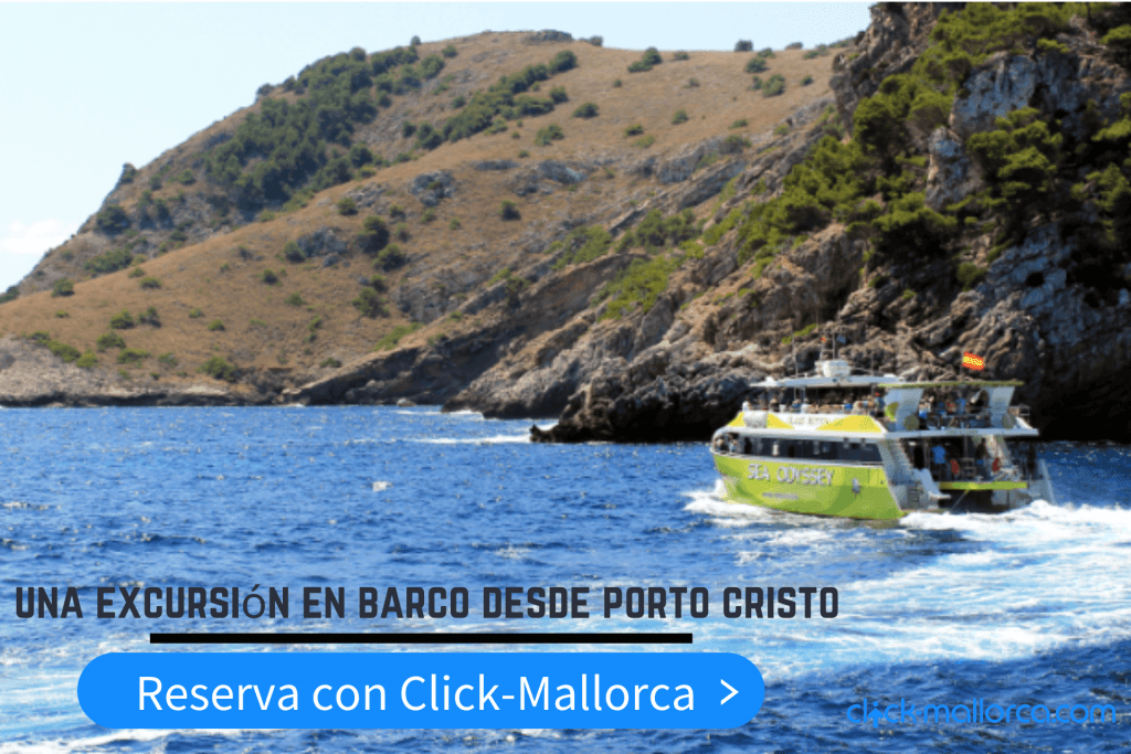 excursión en barco desde porto Cristo