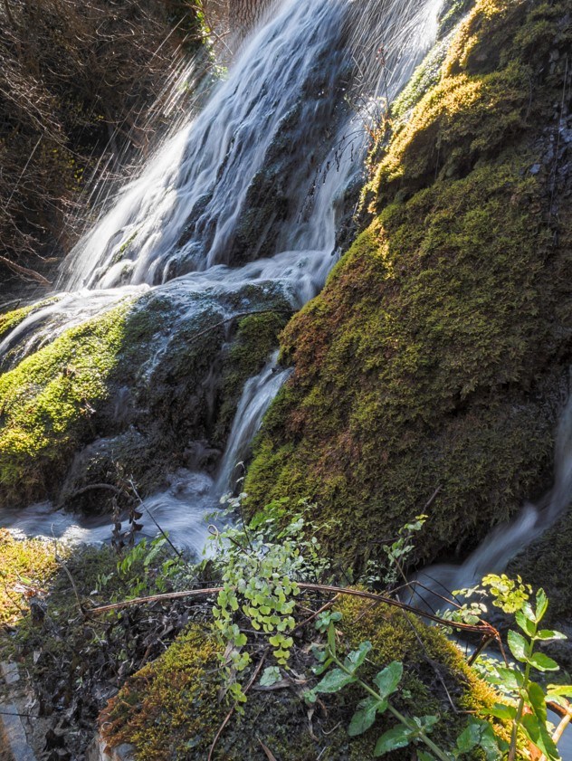 Salto de agua de la Granja de Esporles